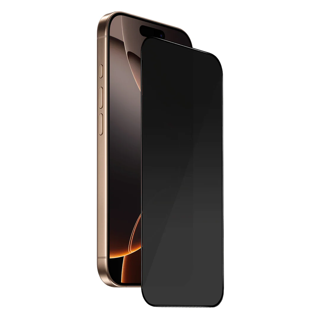 MOCOLL IPHONE 16 PRO MAGICAL GLASS SCREEN PROTECTOR 2ND BLACK PRIVACY