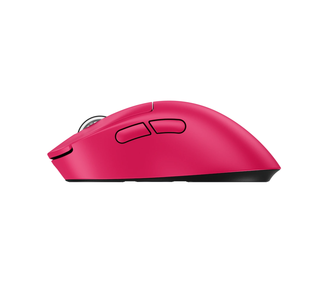 LOGITECH PRO X SUPERLIGHT 2 DEX WIRELESS GAMING MOUSE PINK 910-007374 thumbnail 2
