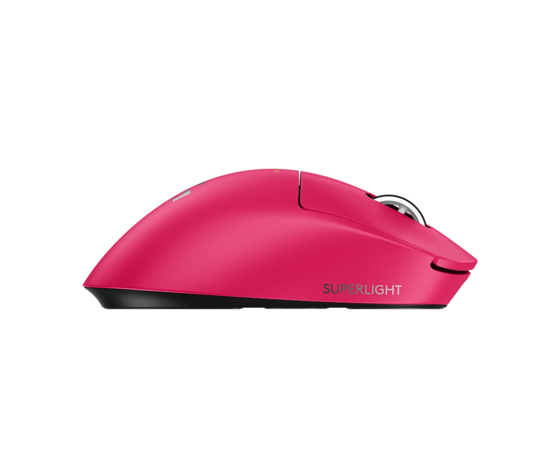 LOGITECH PRO X SUPERLIGHT 2 DEX WIRELESS GAMING MOUSE PINK 910-007374 thumbnail 4