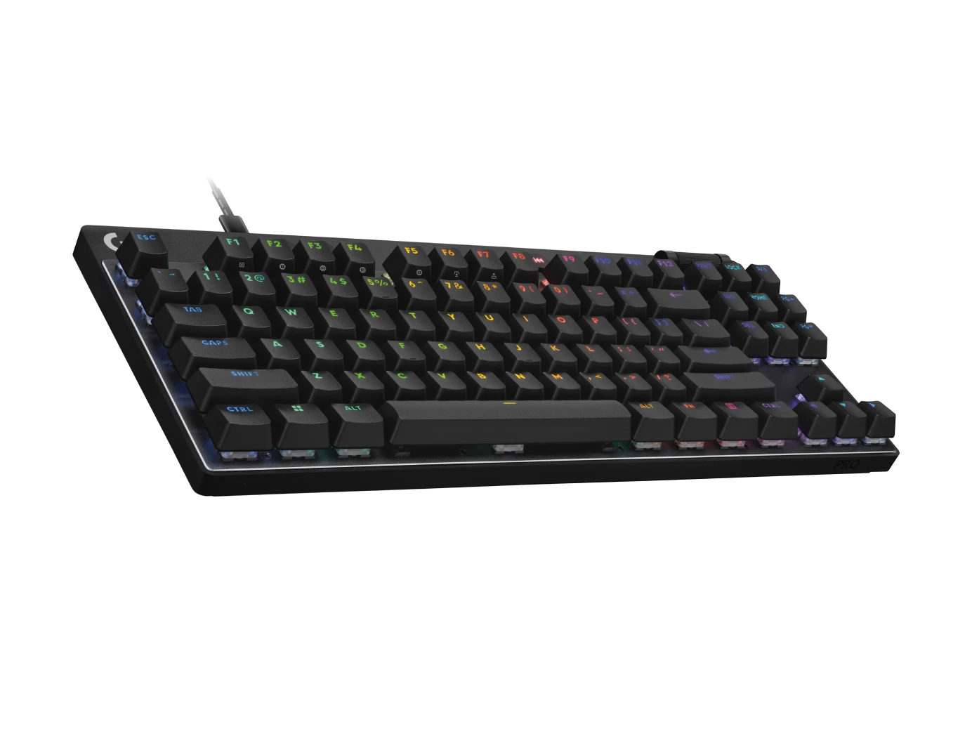 LOGITECH PRO X TKL RAPID GAMING KEYBOARD BLACK 920-013233 thumbnail 2