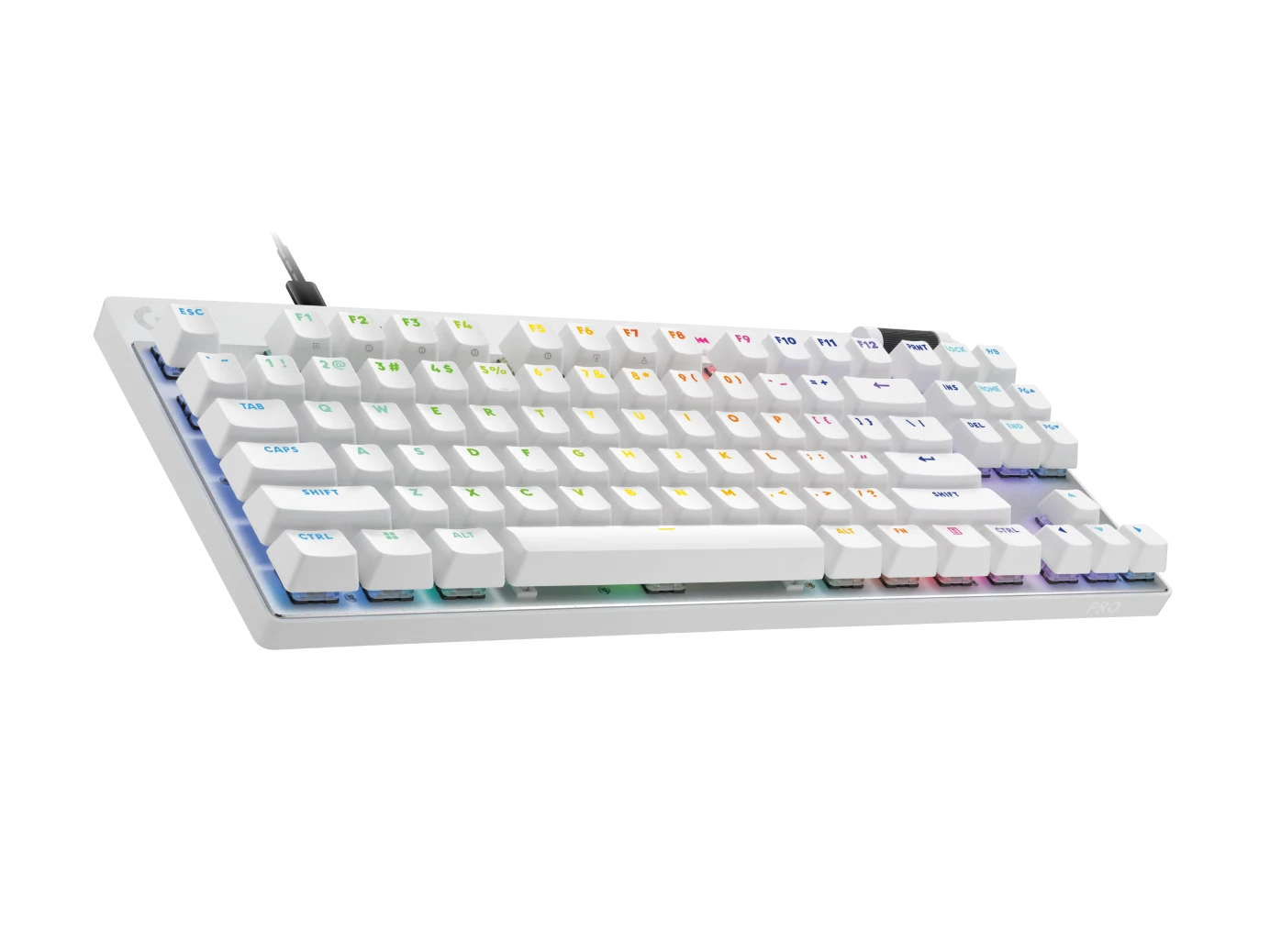 LOGITECH PRO X TKL RAPID GAMING KEYBOARD WHITE 920-013242 thumbnail 3