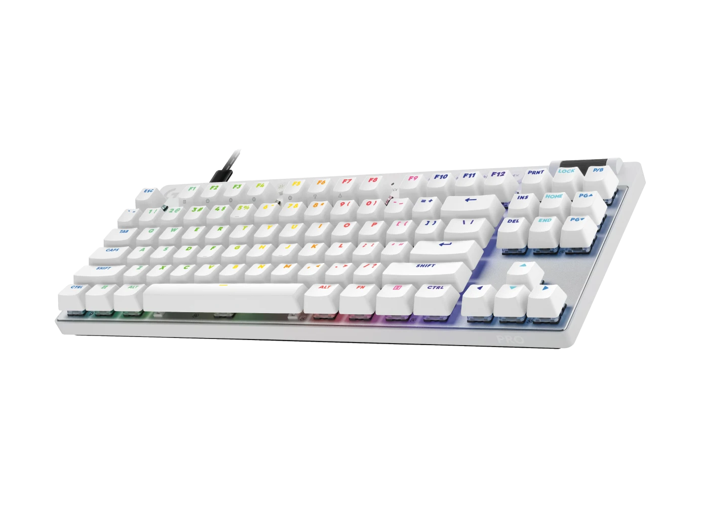 LOGITECH PRO X TKL RAPID GAMING KEYBOARD WHITE 920-013242 thumbnail 4