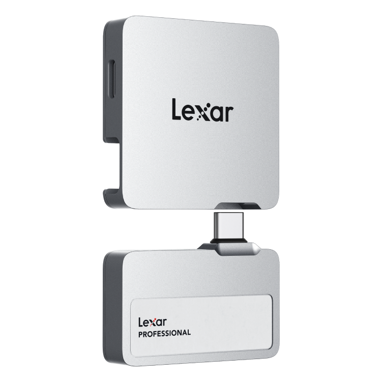 LEXAR PROFESSIONAL GO PORTABLE SL400 2TB SSD USB 3.2 GEN 2 WITH HUB UP TO 1050MBS LSL400X002T-RNSNG