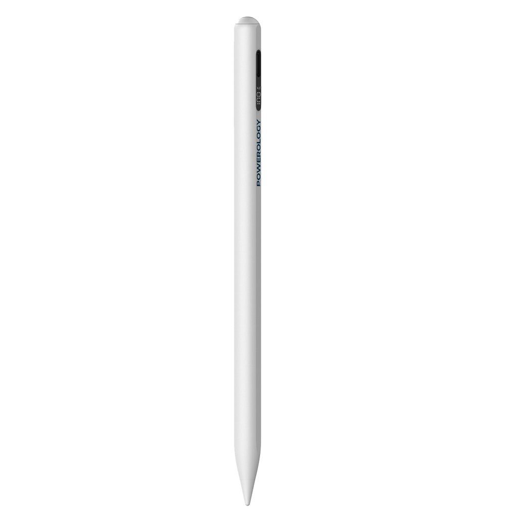 POWEROLOGY CRAYON DIGITAL STYLUS PEN WHITE PRTDSPN