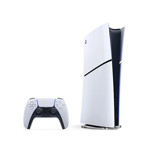 Sony PlayStation 5 Slim Console 2023 (Digital Version) White : CFI-2016 thumbnail 2
