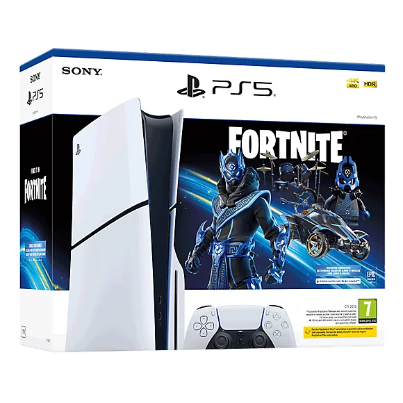 Sony PlayStation 5 Console Fortnite Edition (Disc Version) White CFI-2016 thumbnail 4