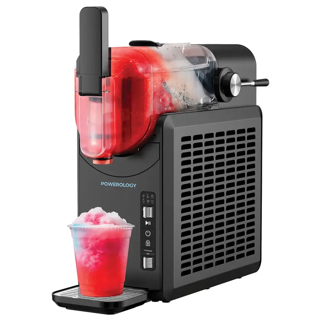 POWEROLOGY AQUA FROST INSTANT SLUSHIE MACHINE BLACK PSM012