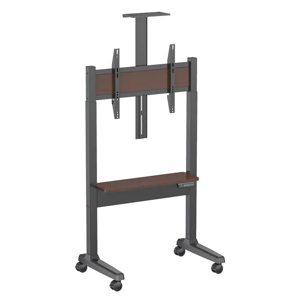 POWEROLOGY ELECRIC TV STAND BLACK PTVDES-BK