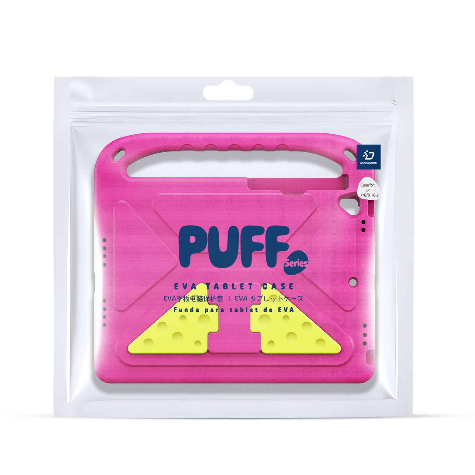 DUXDUCIS IPAD 7/8/9/10.2 PUFF SERIES CASE PINK PUFF0004 thumbnail 2