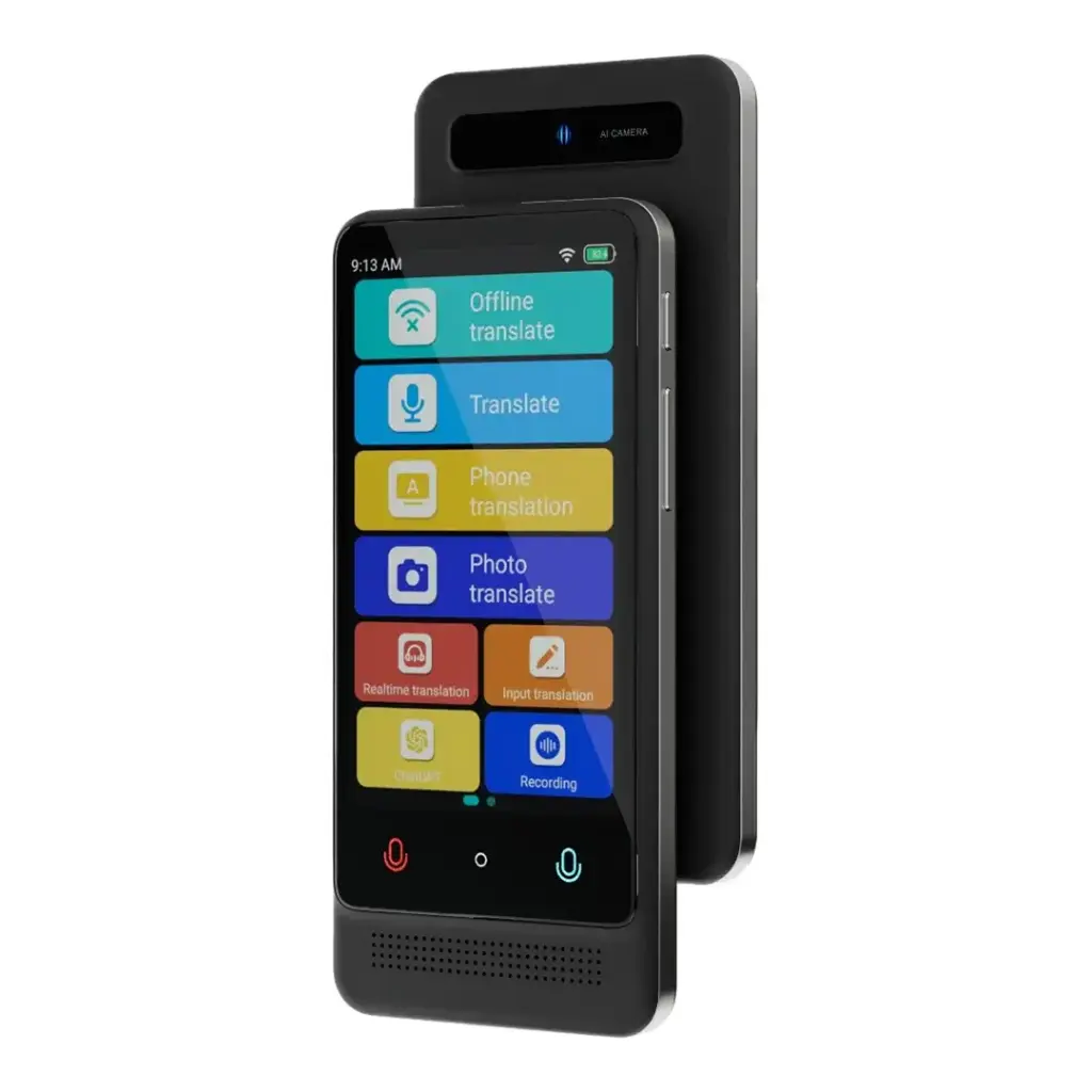 POWEROLOGY FLUENTE SMART TRANSLATOR BLACK PWAITSM12