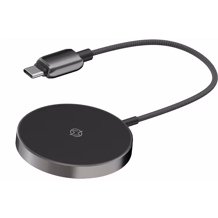 POWEROLOGY ZINCO SERIES WIRELESS CHARGING PAD DARK GREY PWC99DGY