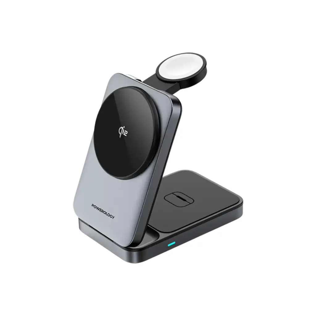 Powerology Qi2 Fast Charging Multi-Device Hub PWCUQC033