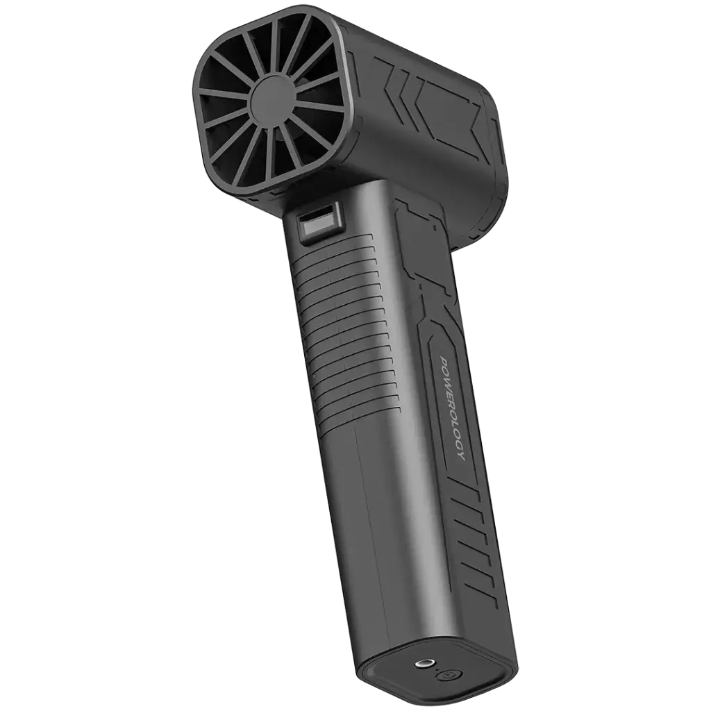 POWEROLOGY POWERFLOW TURBO BLOWER FAN 24000MAH BLACK PWF201BK