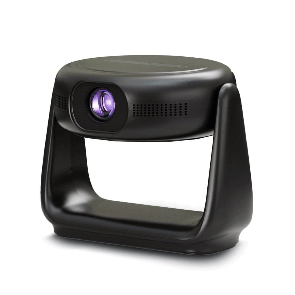 POWEROLOGY ROTATING STAND PORTABLE PROJECTOR FULL HD BLACK PWHDPBNBK