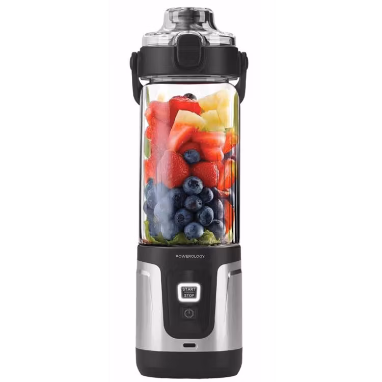 POWEROLOGY DUOMIX PORTABLE BLENDER BLACK PWPB27BK