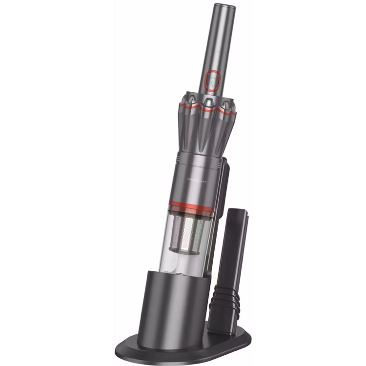 POWEROLOGY PORTABLE VACUUM CLEANER STICK 2600MAH GRAY PWPVCS-GY thumbnail 2