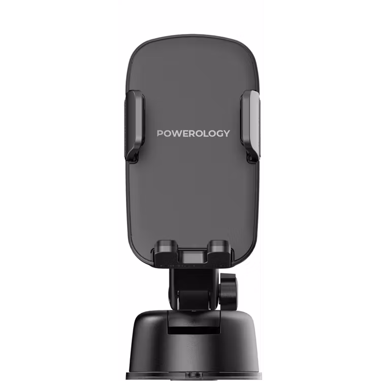 POWEROLOGY RAVEN AUTO CLAMPING CAR PHONE MOUNT BLACK PWRLX08BK thumbnail 4