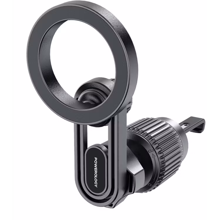 POWEROLOGY SNAPMOUNT MAGSAFE CAR HOLDER BLACK PWS6M09BK