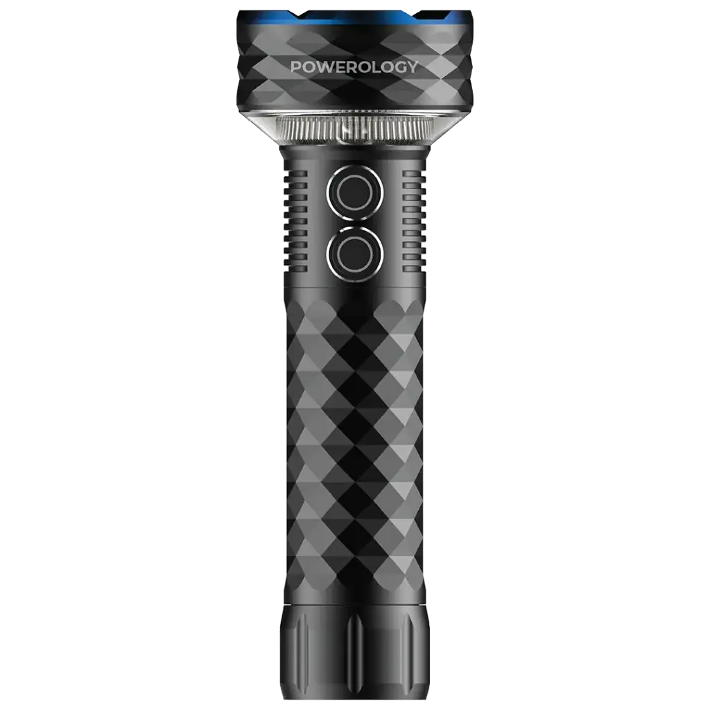 POWEROLOGY LUMOS 4000MAH WORK LIGHT WITH LASER BLACK PWZF7857BK thumbnail 2