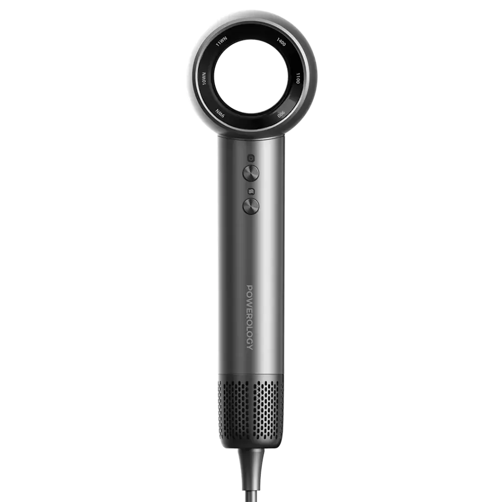 POWEROLOGY LONFUSION HOT  COLD HAIR DRYER-GREY PXMLV10GR