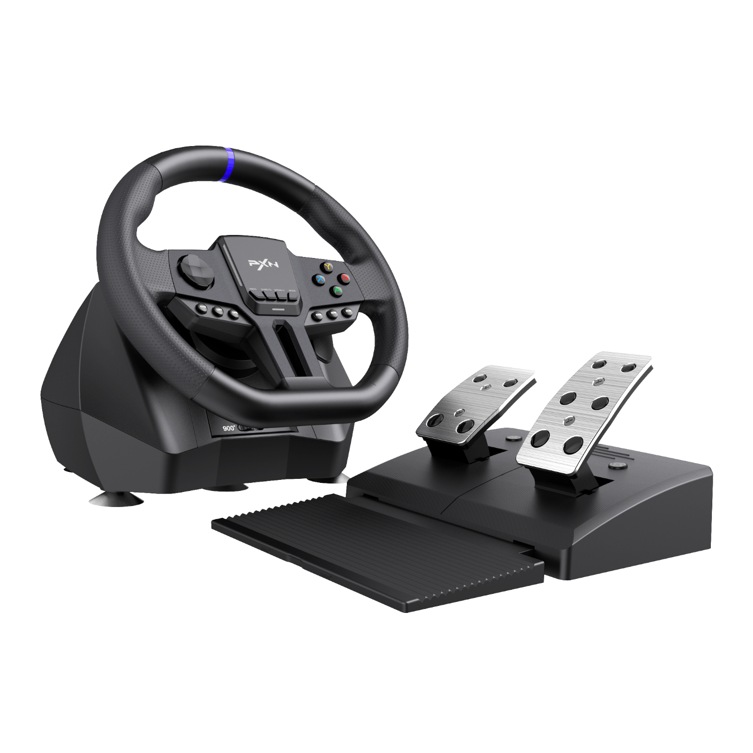 PXN GAME STEERING WHEEL SWITCH GAMING CONTROLLER BLACK PXN-V900 GEN 2