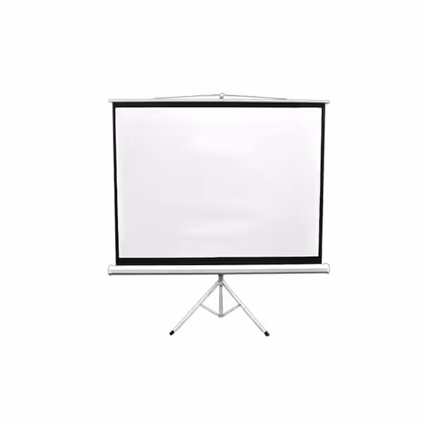 84 INCH PROJECTION SCREEN WITH TRIPOD STAND