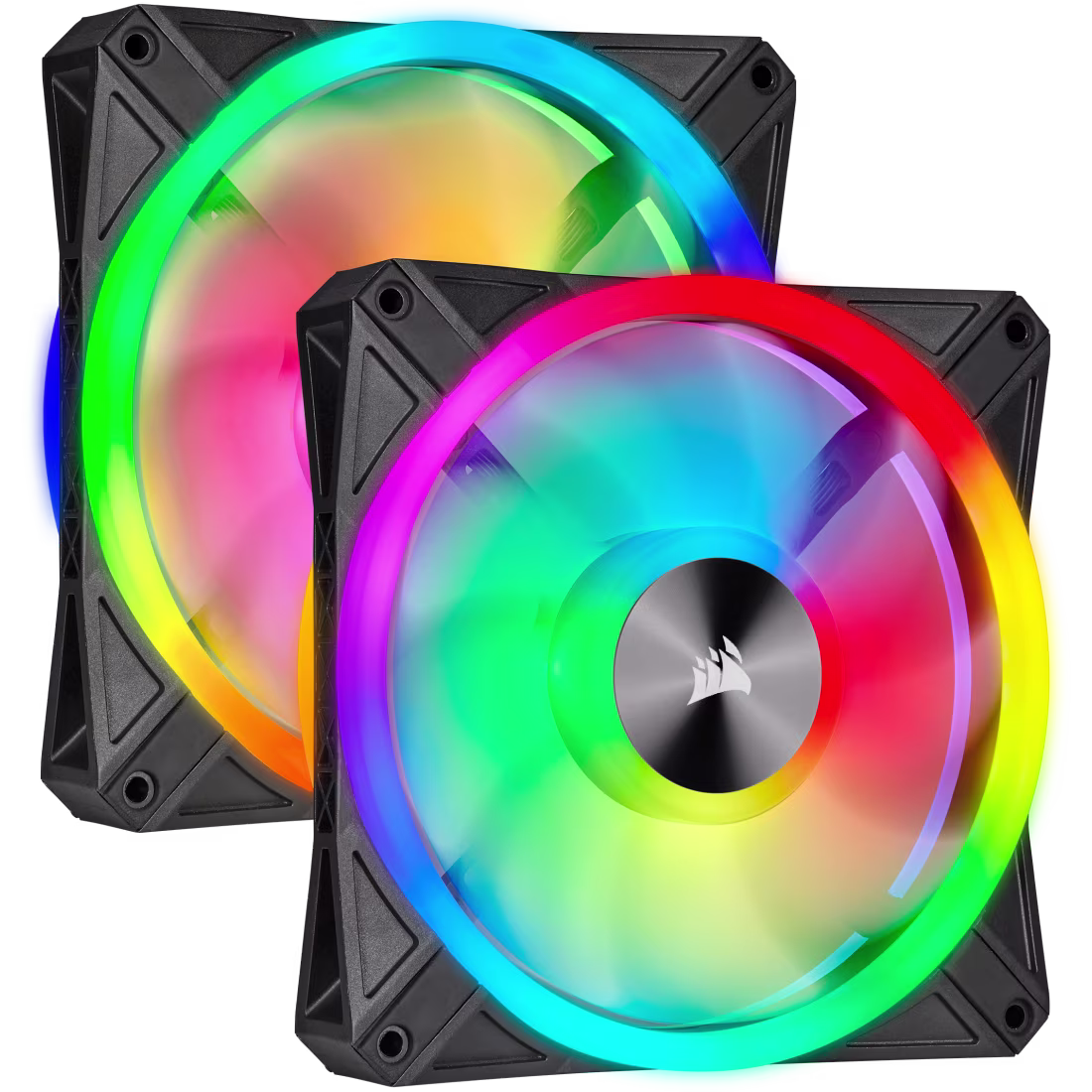 CORSAIR RGB FAN KIT QL140 RGB 2 PACK BLACK CO-9050100-WW