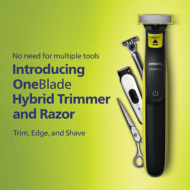 PHILIPS ONE BLADE FACE TRIMMER QP2724 thumbnail 2