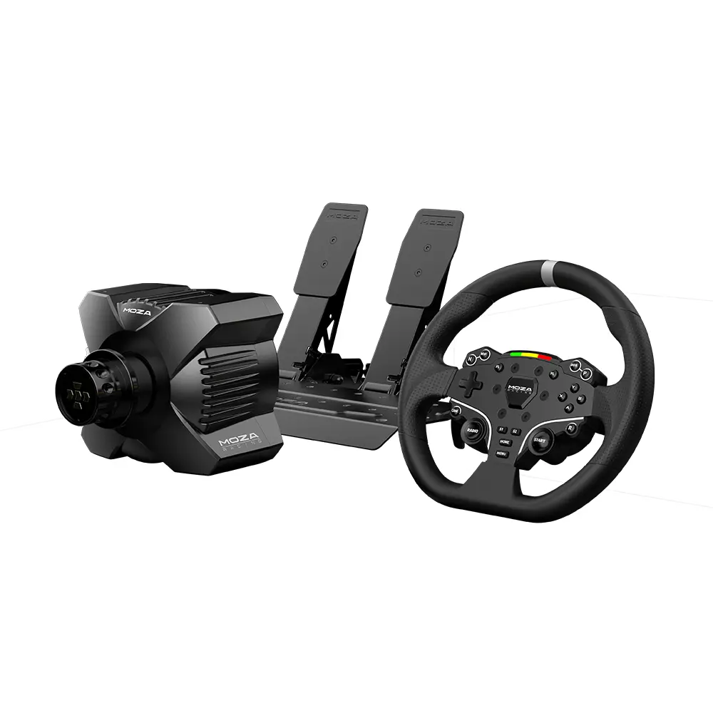MOZA RACING R3 RACING WHEEL AND PEDALS FOR PC RS074