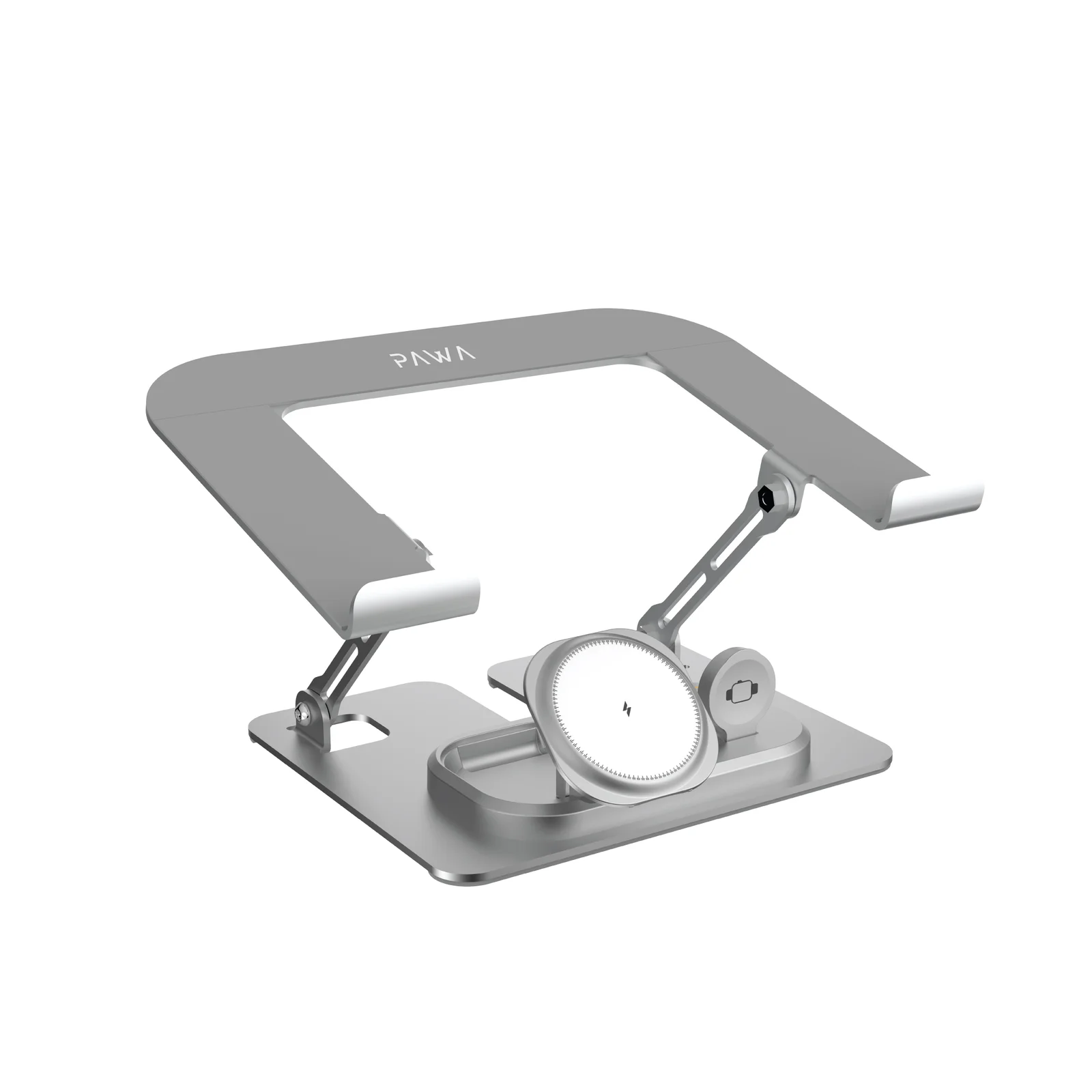 PAWA MULTI FUNCTIONAL LAPTOP STAND 17 INCH WITH 3 IN 1 CHARGING STATION GREY PW-TA3115W2-GY