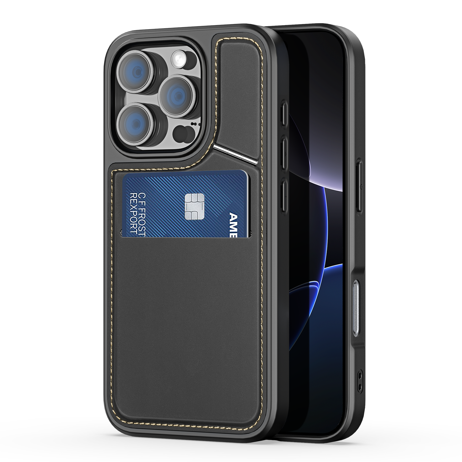DUXDUCIS IPHONE 16 PRO MAX RAFI II MAG CASE BLACK RAFI-0071
