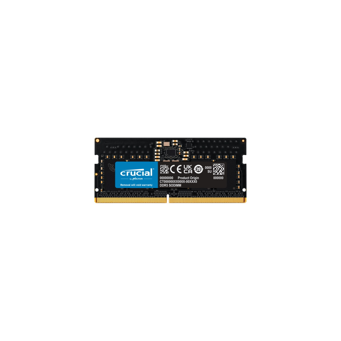 CRUCIAL 32GB DDR5-4800 SODIMM CT32G48C40S5
