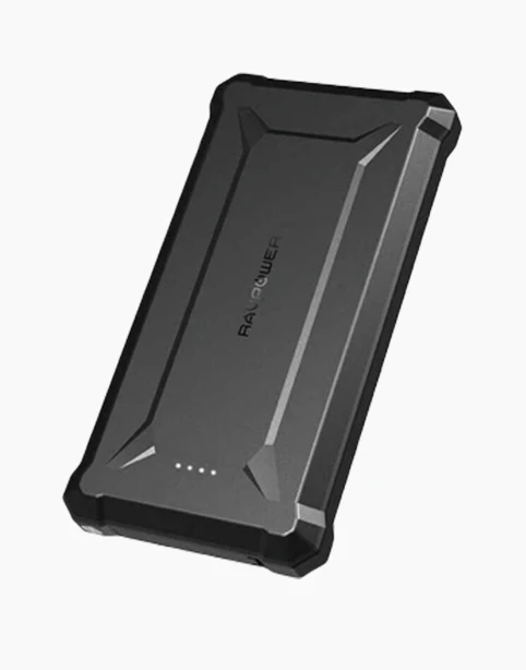RAVPOWER 10050MAH PD 18W+QC3.0 WATERPROOF POWER BANK BLACK  RP-PB096