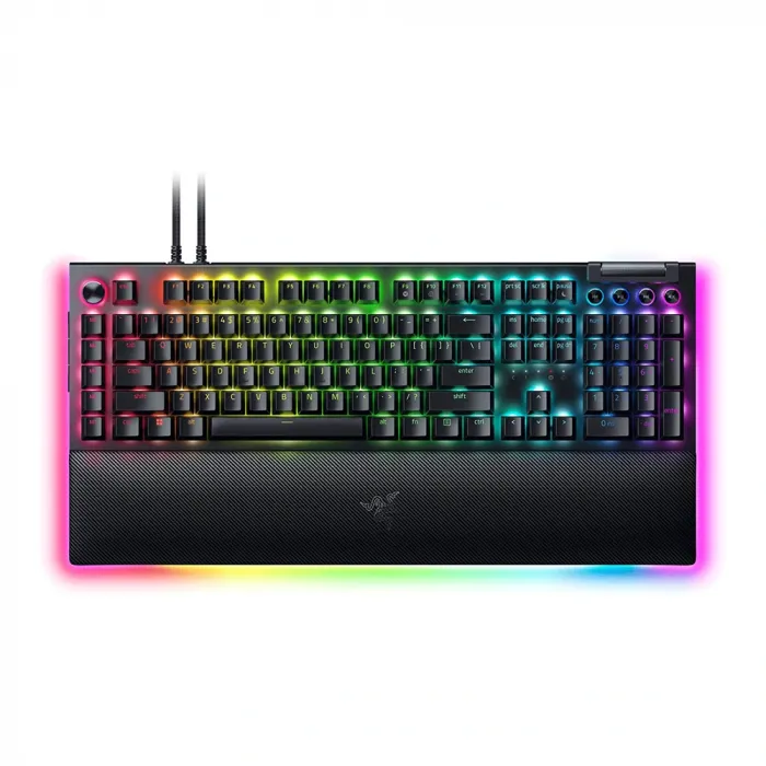 RAZER BLACKWIDOW V4 PRO KEYBOARD GREEN SWITCH LAYOUT RZ03-04680100-R3M1