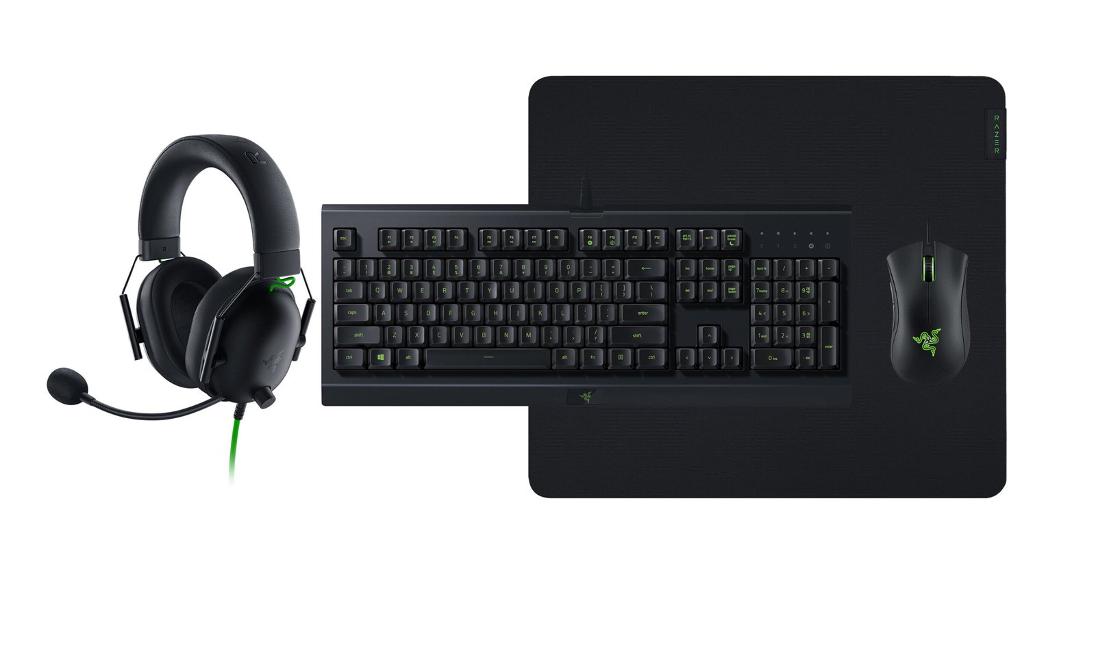 RAZER POWER UP BUNDLE V2 CYNOSA LITE/GIGANTUS V2 LARGE IDEATHADDER ESSENTIAL BLACKSHARK RZ85-02742300-B3M1