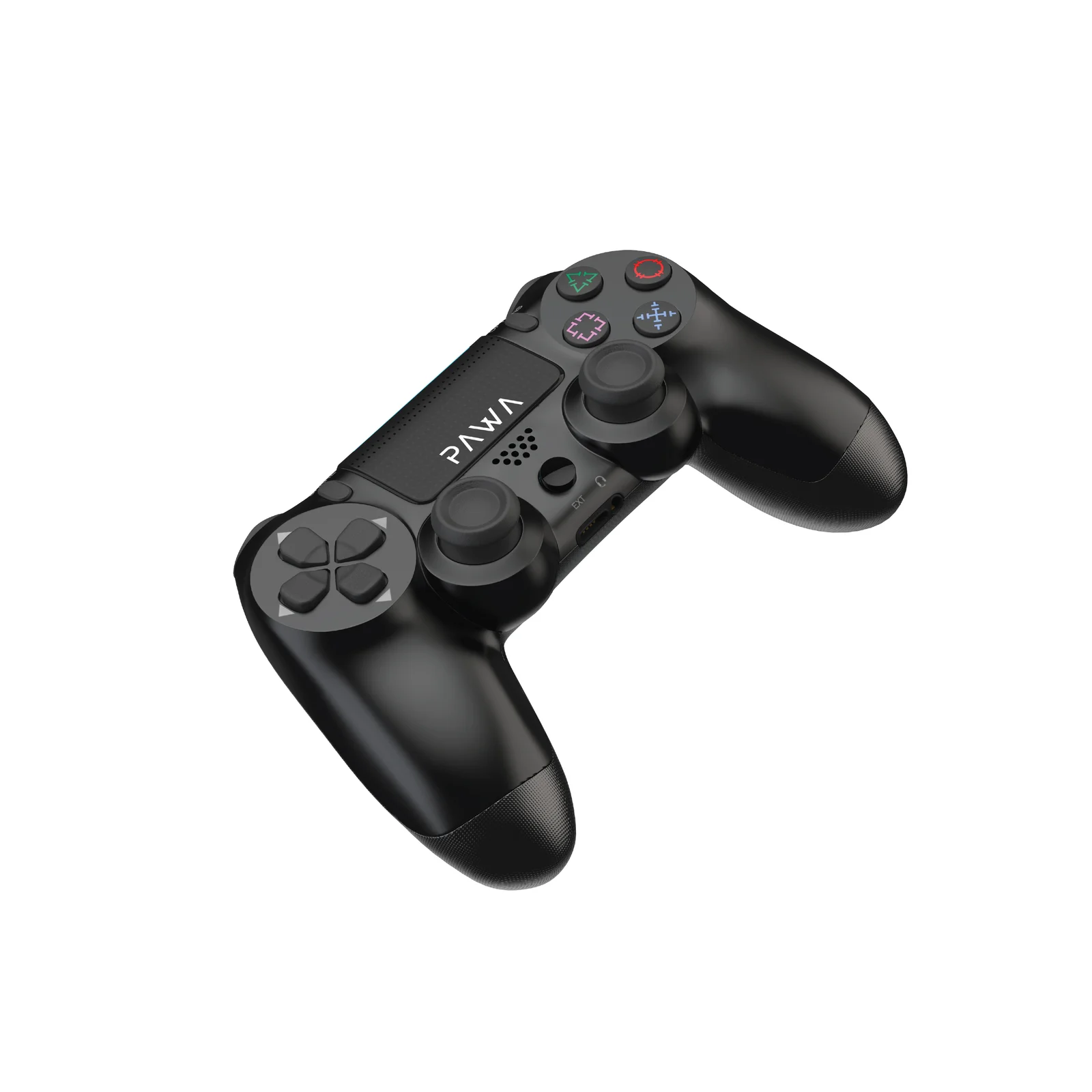 PAWA VANGUARD GAMING SERIES PS4 WIRELESS CONTROLLER BT+USB BLACK PW-VGSPC25-BK thumbnail 2