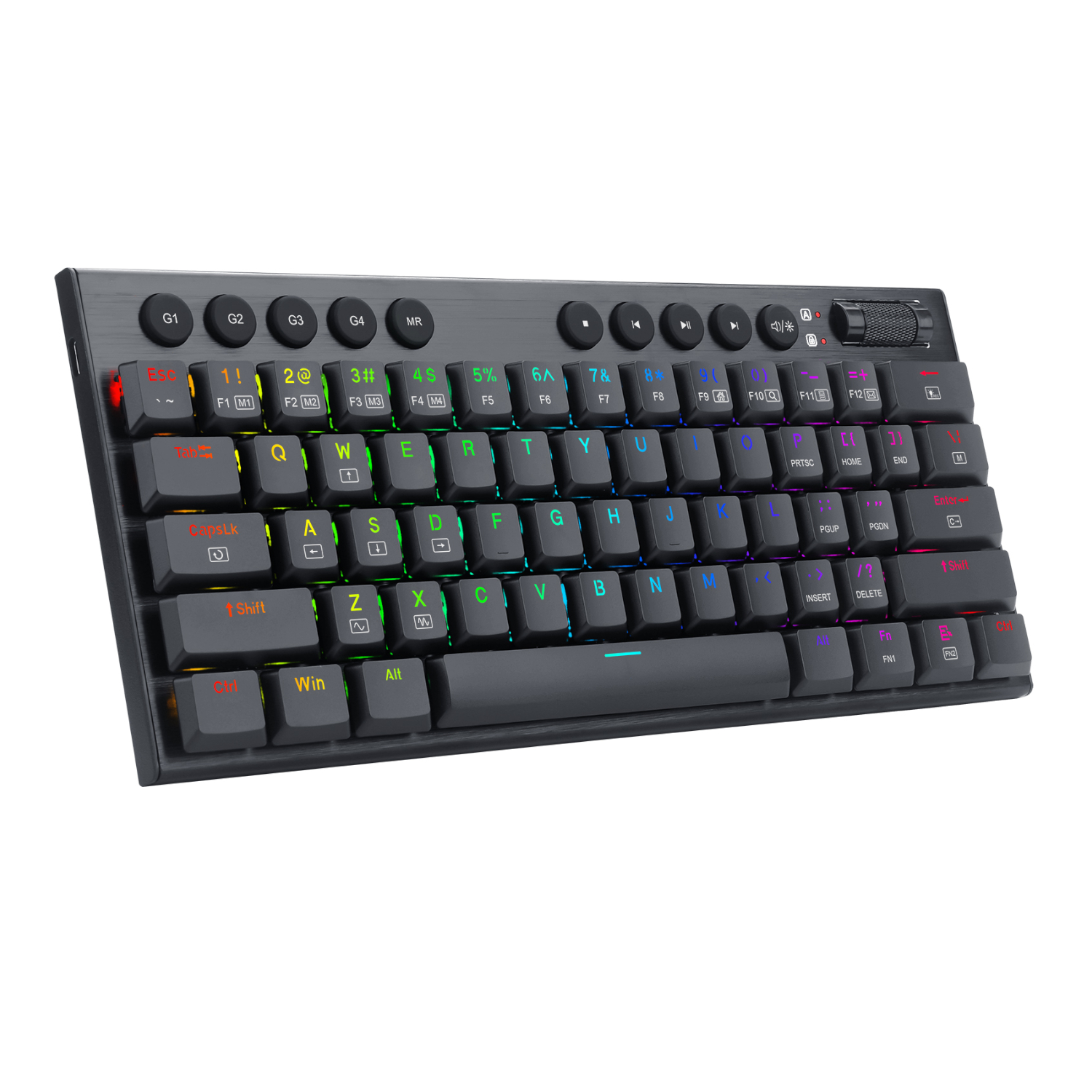 REDRAGON HORUS MINI WIRED MECHANICAL GAMING KEYBOARD RED K632-RGB thumbnail 3