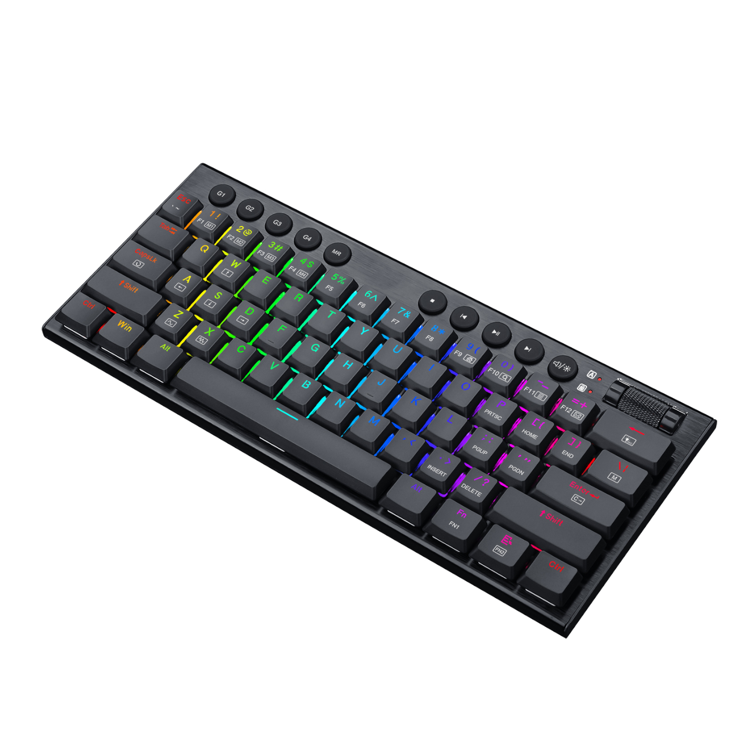 REDRAGON HORUS MINI WIRED MECHANICAL GAMING KEYBOARD RED K632-RGB thumbnail 4