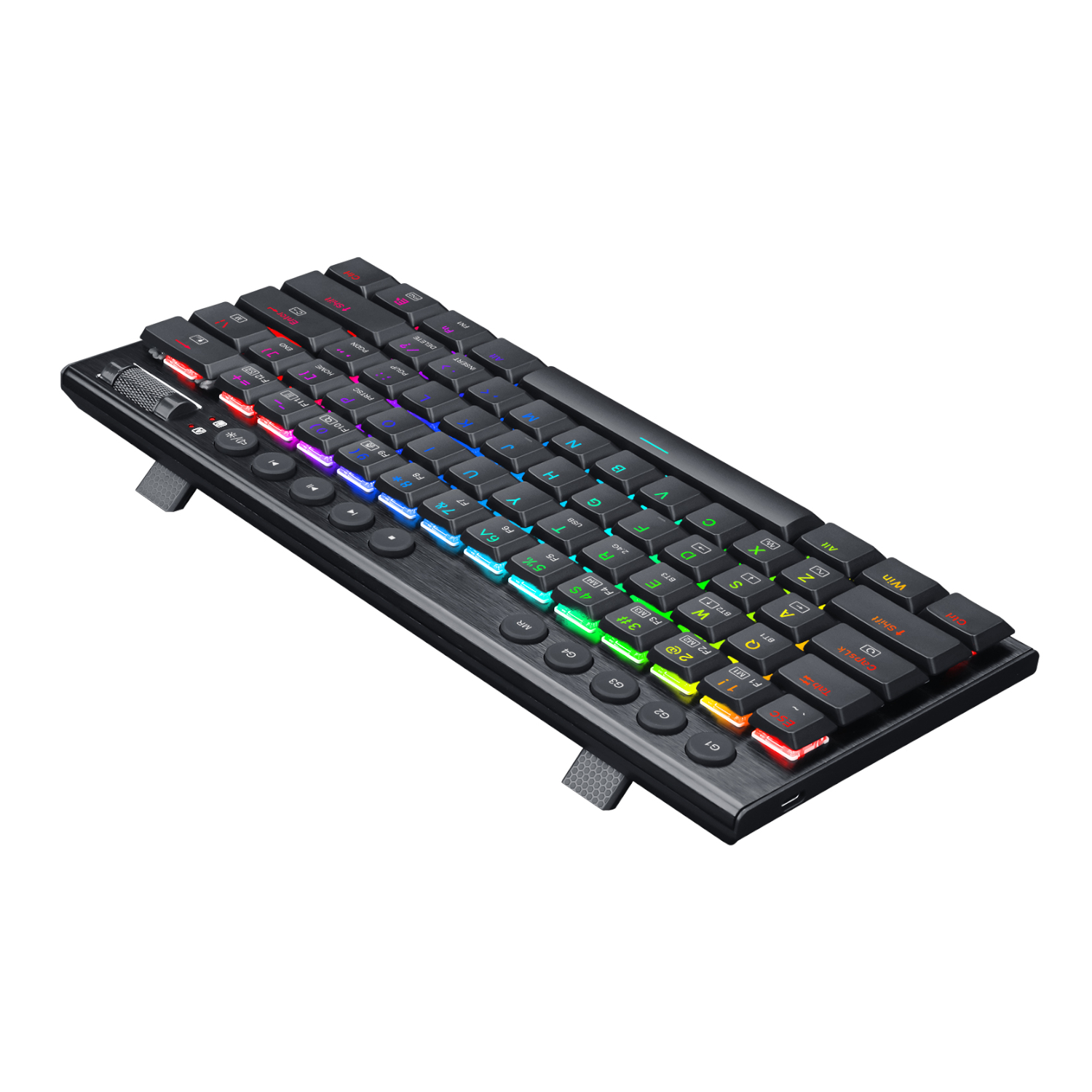 REDRAGON HORUS MINI WIRED MECHANICAL GAMING KEYBOARD RED K632-RGB thumbnail 5
