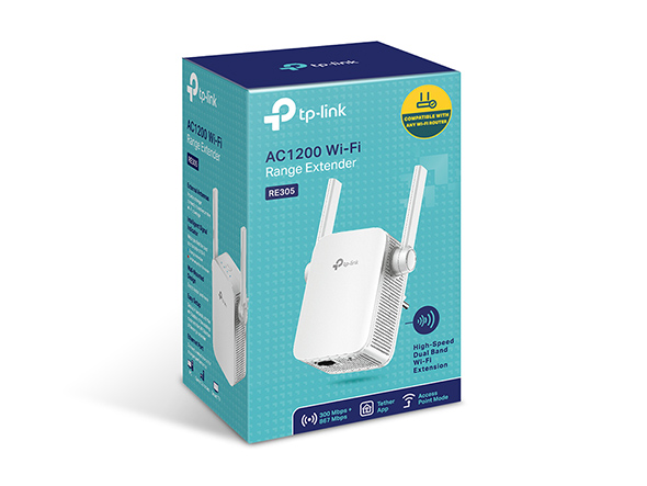 TP-LINK AC1200 DUAL BAND MESH WI-FI EXTENDER RE305 thumbnail 7