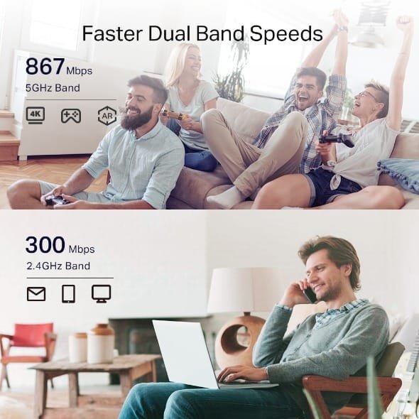 TP-LINK MESH WI-FI EXTENDER AC1200 RE330 thumbnail 5