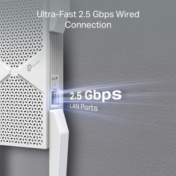 TP-LINK BE11000 TRI BAND WIFI 7 RANGE EXTENDER RE655BE thumbnail 6