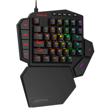 REDRAGON DITI ELITE WIRED MECHANICAL GAMING KEYBOARD RGB BROWN K585RGB BROWN