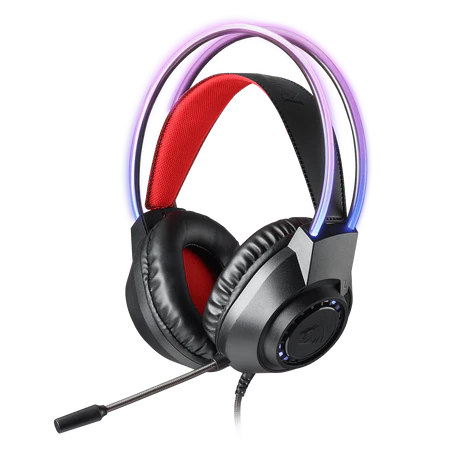 REDRAGON RGB SCREAM WIRED GAMING HEADSET BLACK H231
