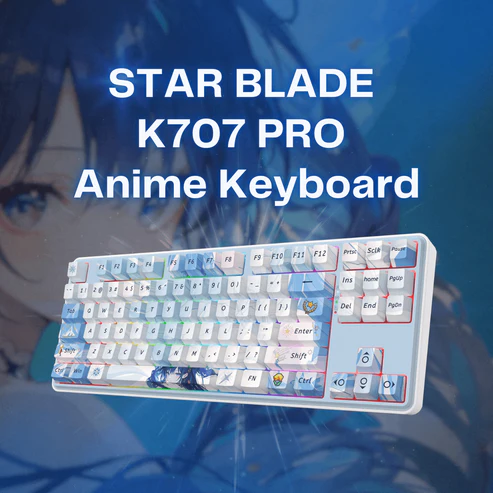 REDRAGON STAR BLADE PRO GB 80% MECHANICAL GAMING KEYBOARD  K707SP-RGB-PRO thumbnail 8