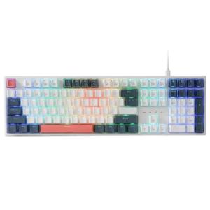 REDRAGON TRUNDLE K668 RGB HOT-SWAPPABLE WIRED GAMING KEYBOARD RED SWITCH WHITE K668WBO-RGB thumbnail 2