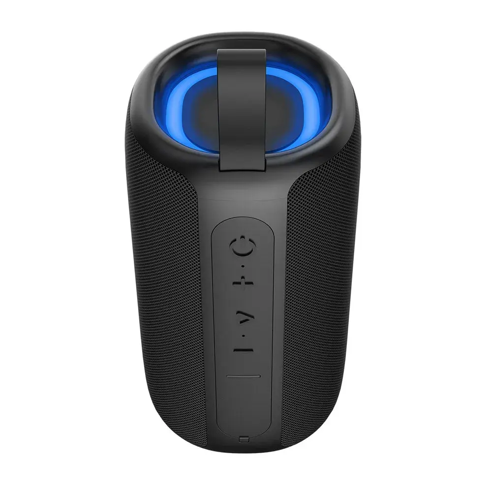 SWISS MILITARY 250W PMPO HIGH DEFINITION PORTABLE WIRELESS SPEAKER BLACK SM-SPKR-250W-25H-BLK thumbnail 3