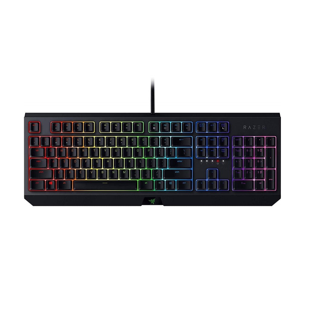 RAZER BLACK WIDOW MECAHNICAL GAMING KEYBOARD GREEN RZ03-02860100-R3M1