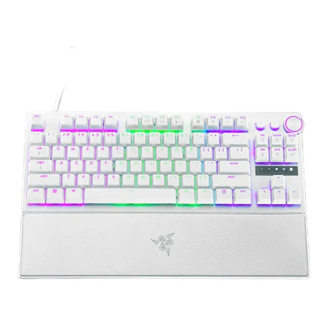 Razer Huntsman V3 Pro TKL Wired Analog Optical Esports Keyboard (RZ03-04981700-R3M1) - Precision and Speed for Gamers