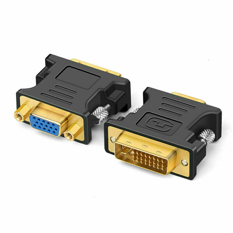 MINDPURE DVI 24+5 MALE VGA FEMALE ADAPTER BLACK LX10598